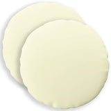 Cushion with Pillow HEERLEN 2 pcs Cream Polyester