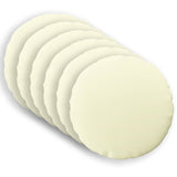 Cushion with Pillow HEERLEN 6 pcs Cream Polyester - Front View