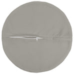 Cushion with Pillow HEERLEN 2 pcs Grey Polyester