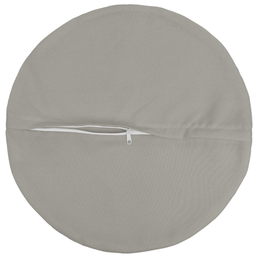 Cushion with Pillow HEERLEN 2 pcs Grey Polyester