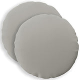 Cushion with Pillow HEERLEN 2 pcs Grey Polyester