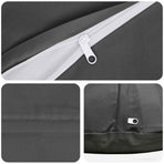 Cushion with Pillow HEERLEN 2 pcs Anthracite Polyester