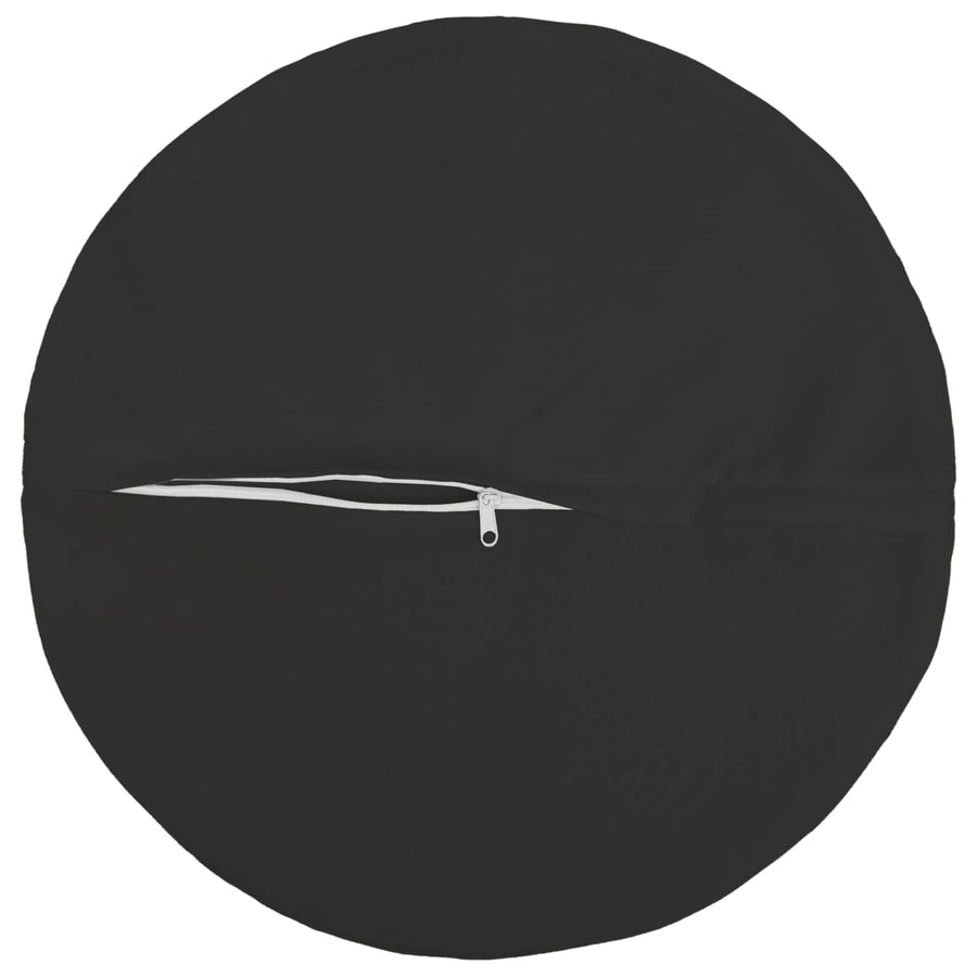 Cushion with Pillow HEERLEN 2 pcs Black Polyester