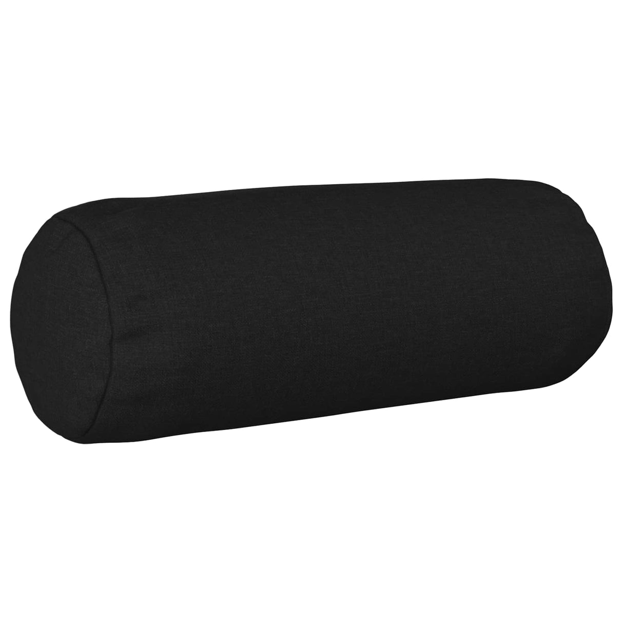 Cushion with Pillow HEERLEN 2 pcs Black Fabric