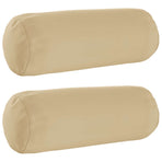 Cushion with Pillow HEERLEN 2 pcs Beige Polyester