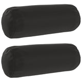 Cushion with Pillow HEERLEN 2 pcs Black Polyester