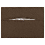 Throw Pillow 2 pcs HOUTEN Brown 30 x 50 cm Faux Linen