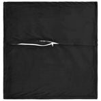 Cushion with Pillow HOUTEN 2 pcs Black Velvet
