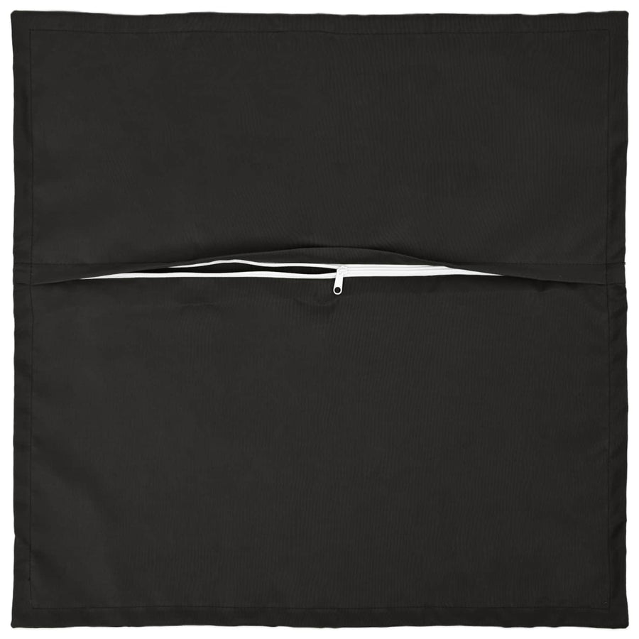 Cushion with Pillow HOUTEN 2 pcs Black Polyester