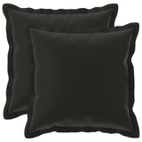 Cushion with Pillow HOUTEN 2 pcs Black Polyester