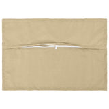 Cushion with Pillow HOUTEN 2 pcs Beige Polyester