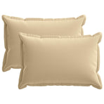 Cushion with Pillow HOUTEN 2 pcs Beige Polyester