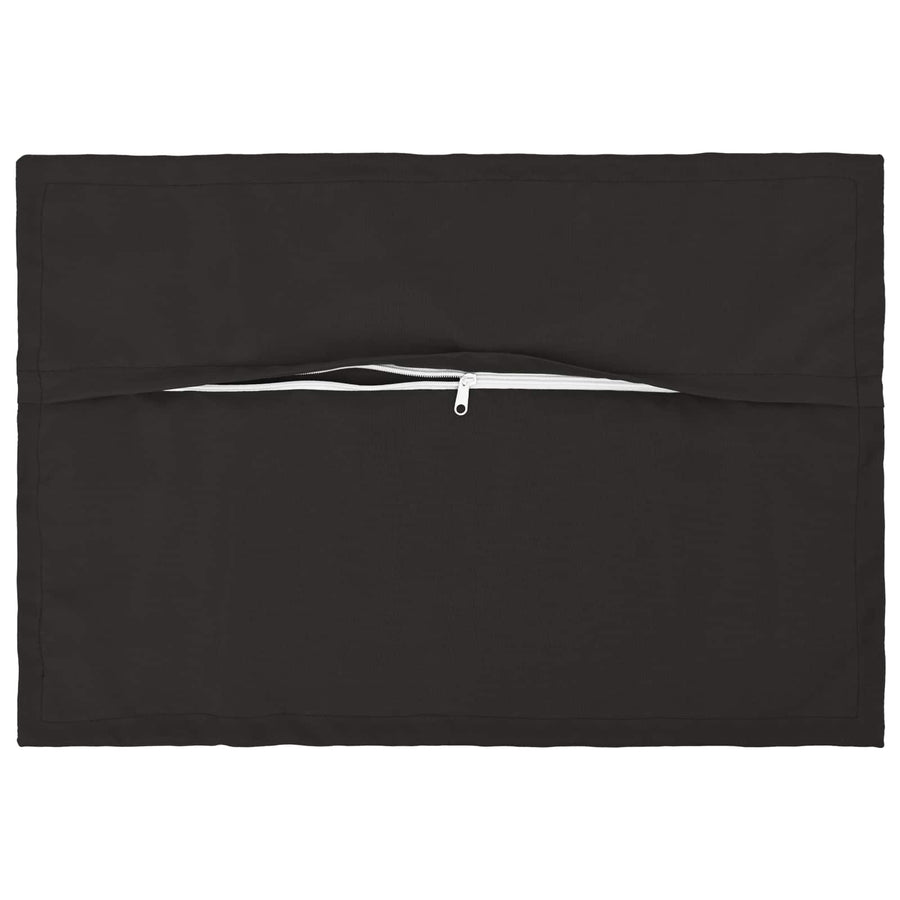 Cushion 2 pcs HOUTEN Black 40 x 60 cm Polyester