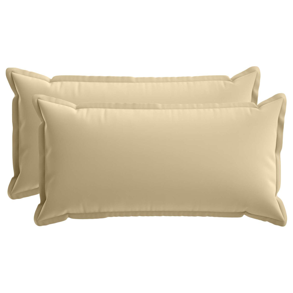 Cushion with Pillow HOUTEN 2 pcs Beige Polyester
