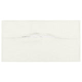 Cushion with Pillow HOUTEN 2 pcs White Faux Linen