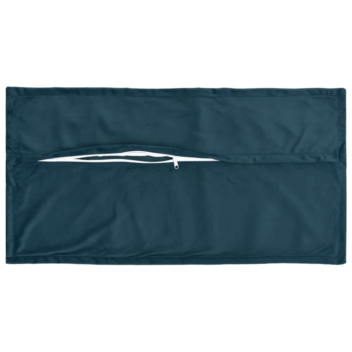Cushion with Pillow HOUTEN 2 pcs Blue Velvet