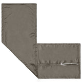 Cushion with Pillow HOUTEN Light Grey 40 x 145 cm Velvet - Side View