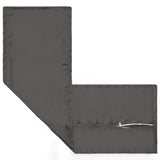 Cushion with Pillow HOUTEN 2 pcs Dark Grey Velvet - Side View