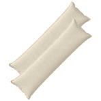 Throw Pillow 2 pcs HOUTEN Cream 40 x 145 cm Chenille Fabric