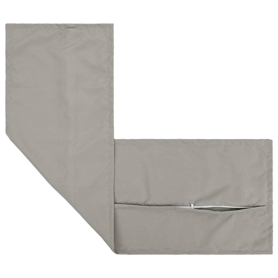 Throw Pillow HOUTEN Grey 40 x 145 cm Polyester