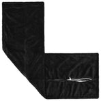 Throw Pillow 2 pcs HOUTEN Black 40 x 145 cm Flannel