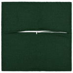 Cushion 2 pcs HOUTEN Dark Green 45 x 45 cm Faux Linen