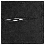 Throw Pillow 6 pcs HOUTEN Anthracite 45 x 45 cm Chenille Fabric