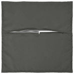 Cushion with Pillow HOUTEN 2 pcs Anthracite Polyester