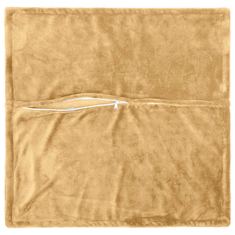 Throw Pillow 2 pcs HOUTEN Taupe 45 x 45 cm Flannel