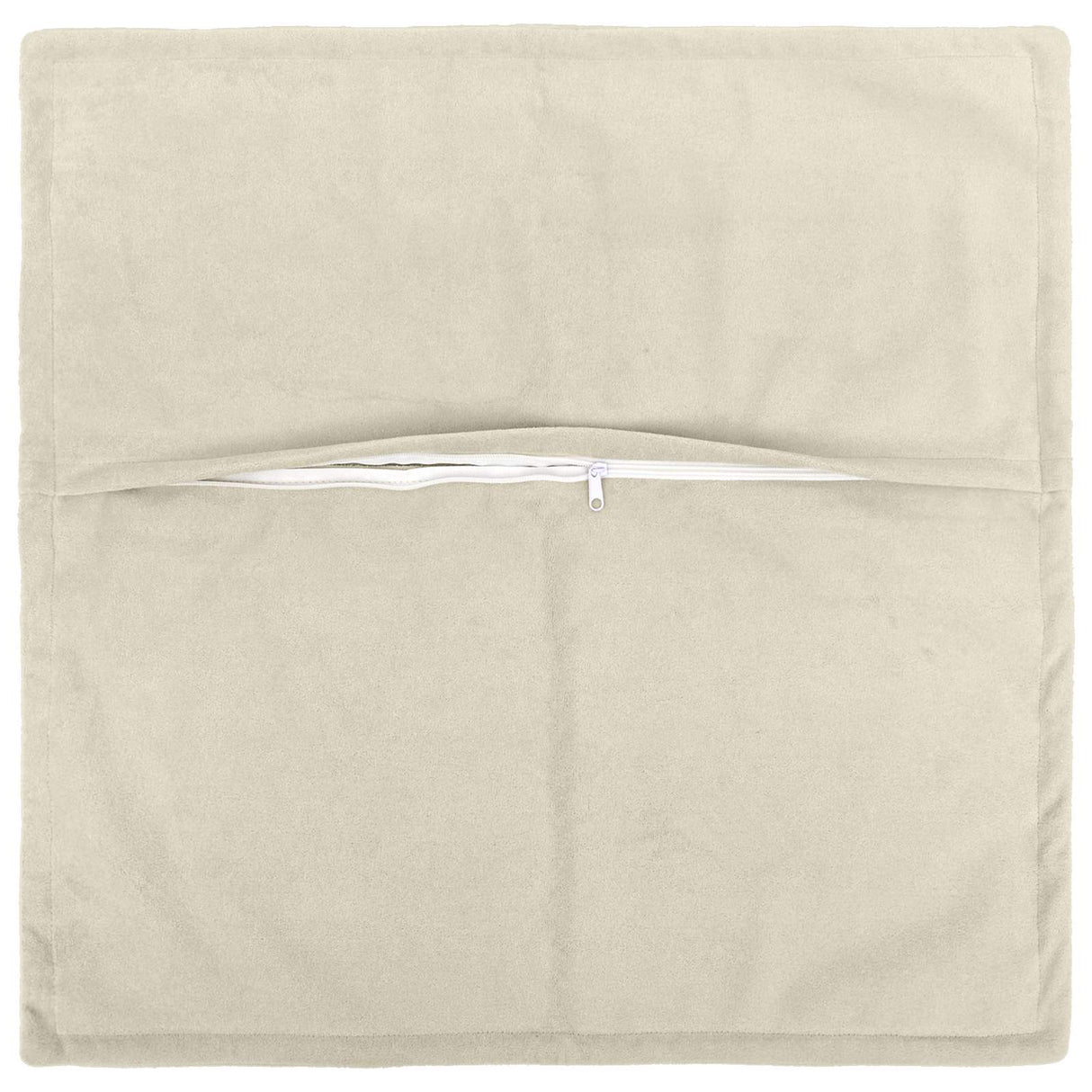 Cushion with Pillow HOUTEN 2 pcs Cream Microfiber Fleece