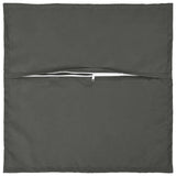 Cushion with Pillow HOUTEN 2 pcs Anthracite Polyester - Side View