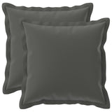 Cushion with Pillow HOUTEN 2 pcs Anthracite Polyester