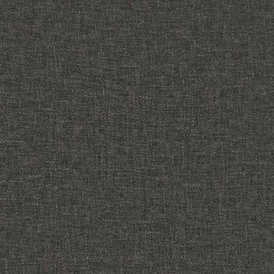 Cushion with Pillow HOUTEN 2 pcs Dark Grey Faux Linen