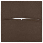 Cushion 2 pcs HOUTEN Taupe 55 x 55 cm Faux Linen
