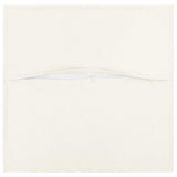 Cushion with Pillow HOUTEN 2 pcs White Faux Linen - Side View