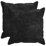 Throw Pillow 2 pcs HOUTEN Anthracite 55 x 55 cm Chenille Fabric