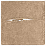 Cushion 2 pcs HOUTEN Taupe 60 x 60 cm Chenille Fabric