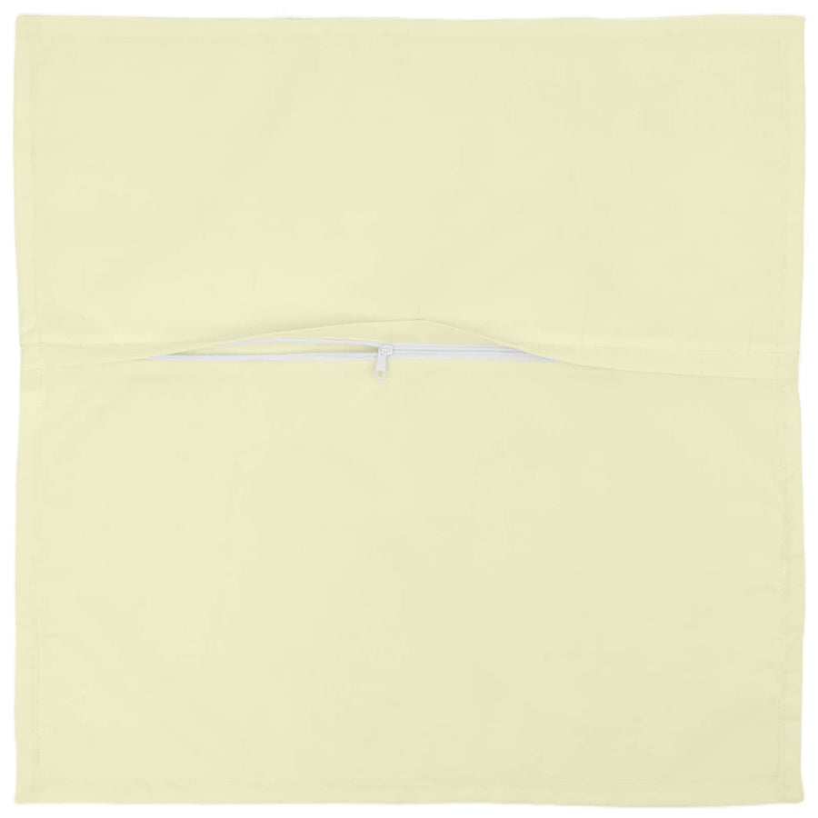 Cushion 2 pcs HOUTEN Cream 65 x 65 cm Polyester