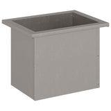 Garden Planter with LED Rusty 30 x 40 x 30 cm Weathering Steel
