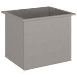 Garden Planter with LED Rusty 50 x 60 x 48 cm Weathering Steel