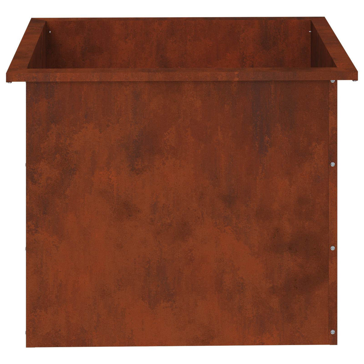 Garden Planter with LED Rusty 50 x 60 x 48 cm Weathering Steel