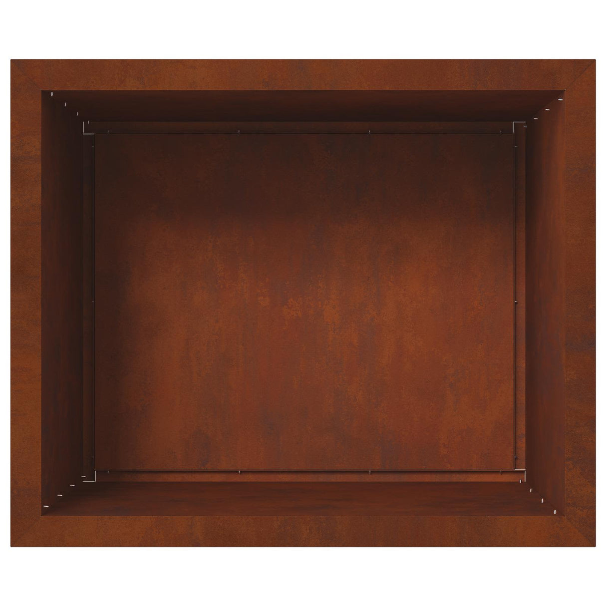 Garden Planter with LED 2 pcs Rusty 50 x 60 x 48 cm