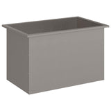 Garden Planter with LED Rusty 50 x 80 x 48 cm Weathering Steel