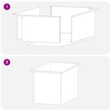 Garden Planter with LED 2 pcs Rusty 50 x 80 x 48 cm - Extra Image