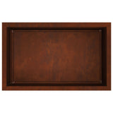 Garden Planter with LED 2 pcs Rusty 50 x 80 x 48 cm