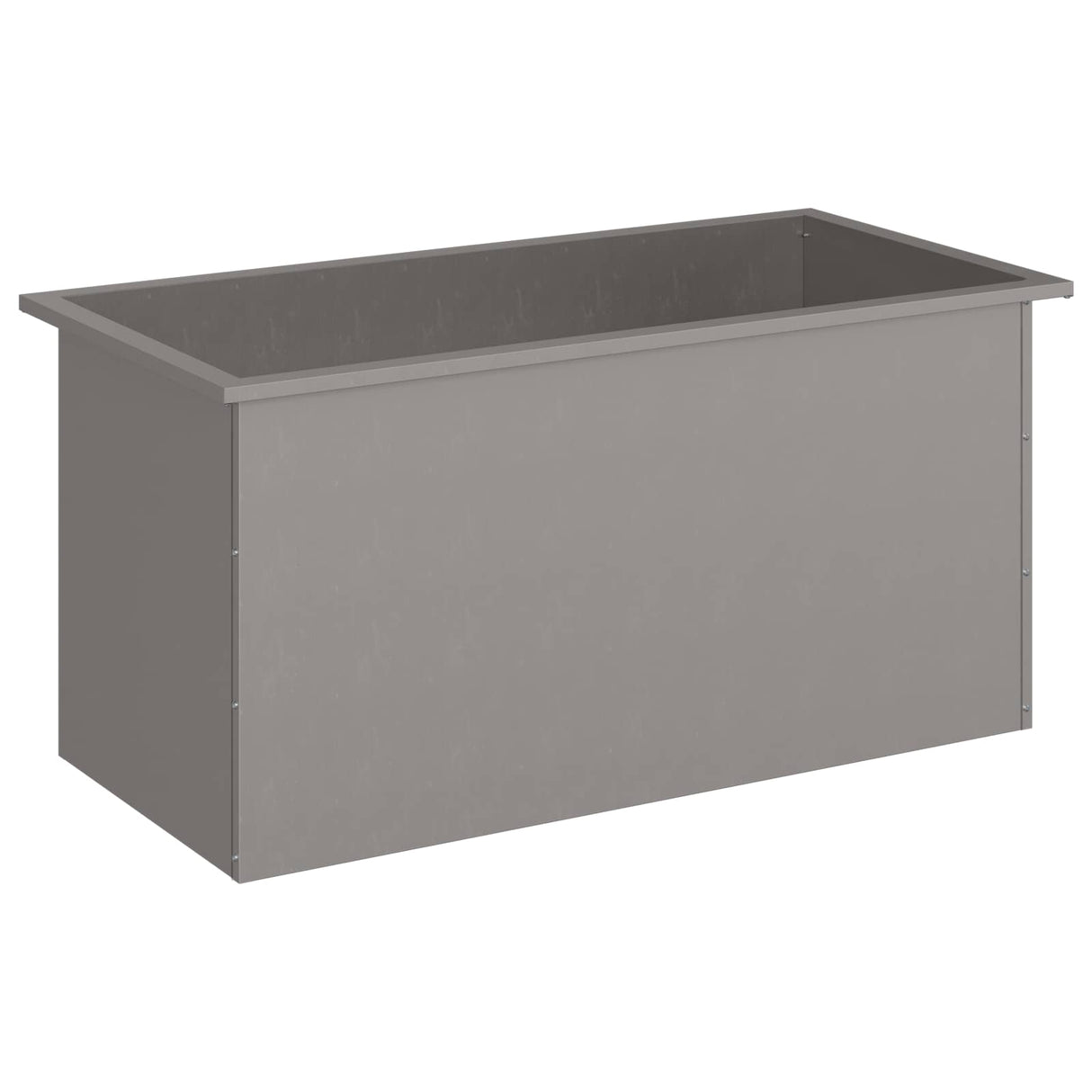 Garden Planter with LED Rusty 50 x 100 x 48 cm Weathering Steel