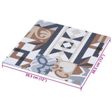 Self-adhesive Flooring Planks 30.5 x 30.5 cm 20 pcs PVC - 45-Degree Angle