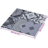 Self-adhesive Flooring Planks 30.5 x 30.5 cm 20 pcs PVC - 45-Degree Angle