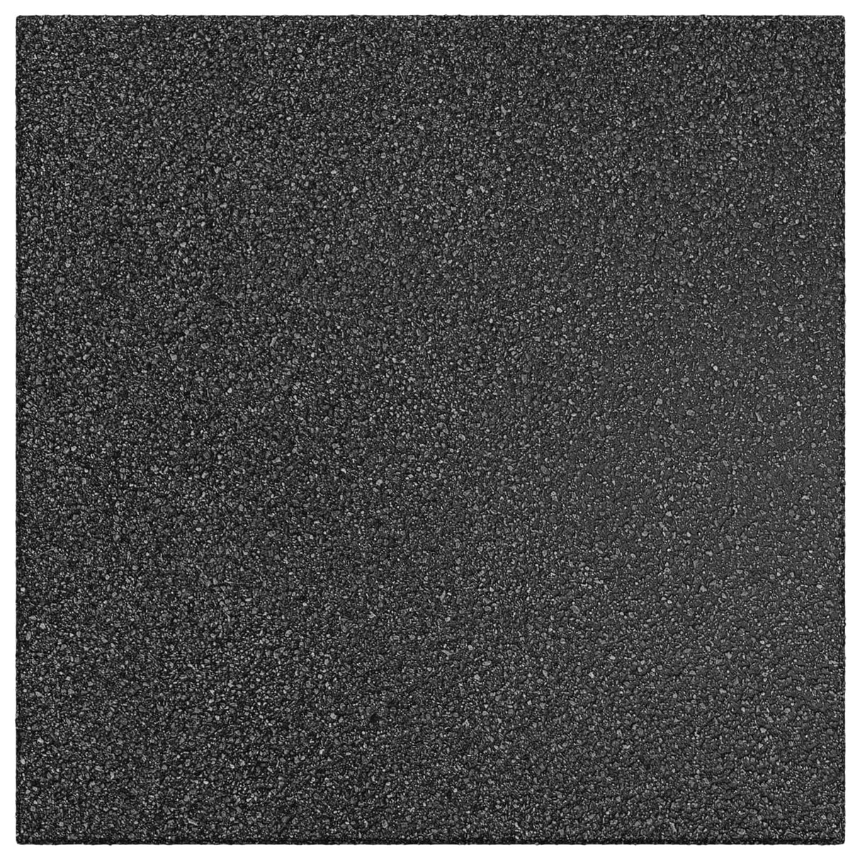 Fall Protection Tiles 6 pcs Black 50 x 50 cm Rubber