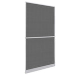 Hinged Insect Screen Manual White and Black 120 x 240 cm
